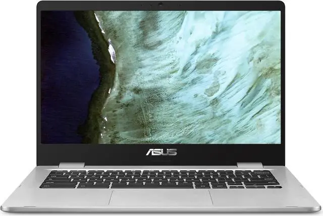 Alt view image 20 of 20 - ASUS C424MA 14 4GB, 64GB Chromebook; 14" Full HD, Intel Celeron N4020, 4GB RAM, 64GB eMMC, Silver, Chrome OS, C424MA-WH44F