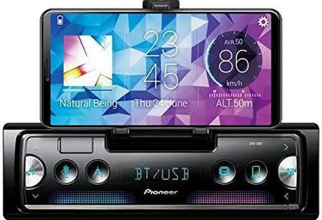 Alt view image 12 of 18 - Pioneer SPH-10BT1-DIN Smartphone Receiver