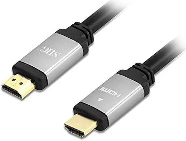 Alt view image 8 of 10 - SIIG CB-H21111-S1 16 ft. Black Ultra High Speed HDMI Cable Male to Male