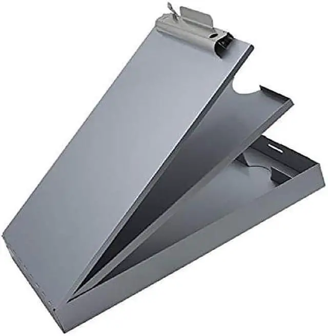 Alt view image 8 of 8 - SAUNDERS 21018 8-1/2" x 14" Clipboard 1", Silver
