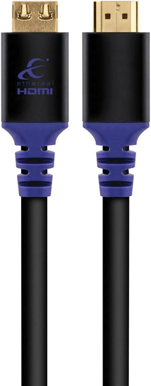 Alt view image 2 of 4 - Ethereal MHX-LHDME12 40 ft. Black HDMI High Speed With Ethernet HDMI High Speed With Ethernet - 12 Meters Male to Male