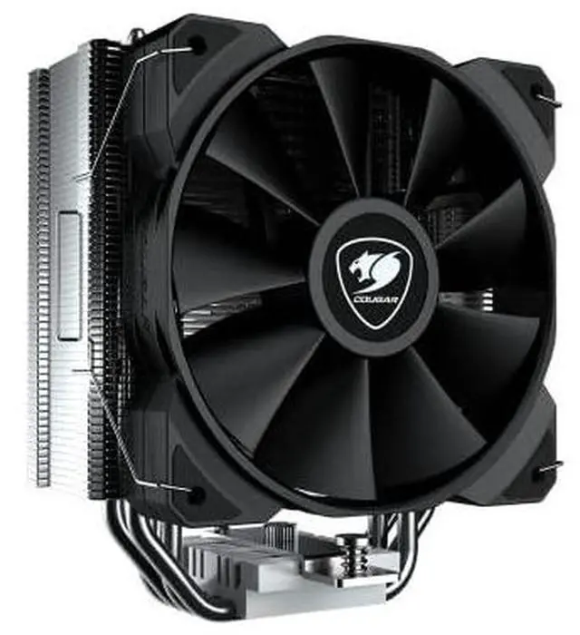 Alt view image 7 of 8 - Cougar FORZA 50 ESSENTIAL Single Tower Air Cooler with HDT technology and 4 heat pipes