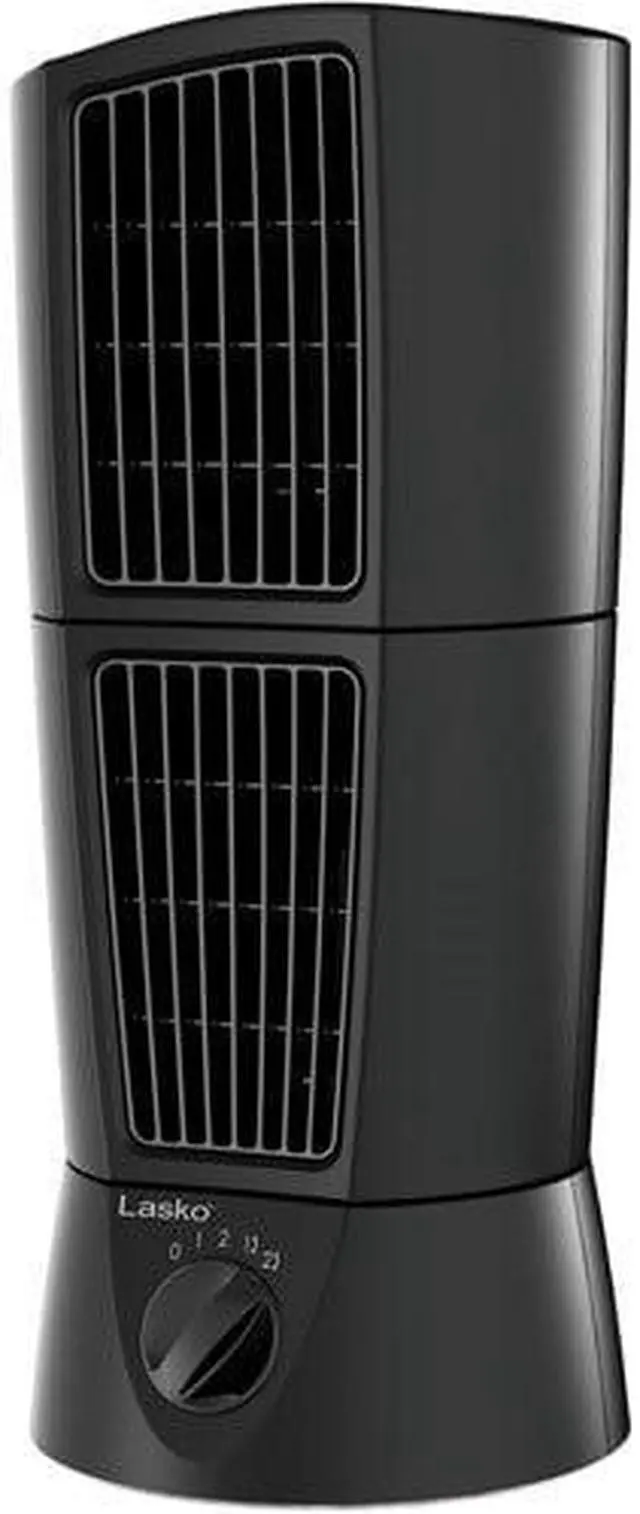Alt view image 2 of 4 - desktop wind tower oscillating multi-directional fan model t14305 by lasko