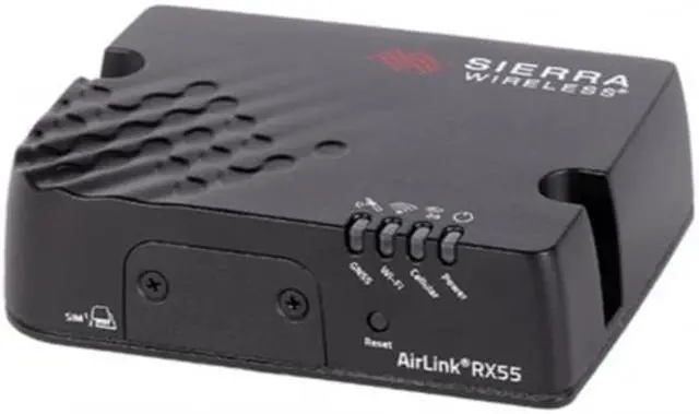 Alt view image 3 of 6 - sierra wireless airlink rx55 4g lte-a router, na, wi-fi includes 1-year airlink complete