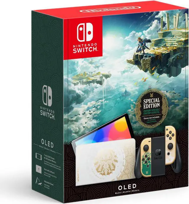Alt view image 19 of 20 - Nintendo - Switch OLED Console - The Legend of Zelda: Tears of the Kingdom Edition