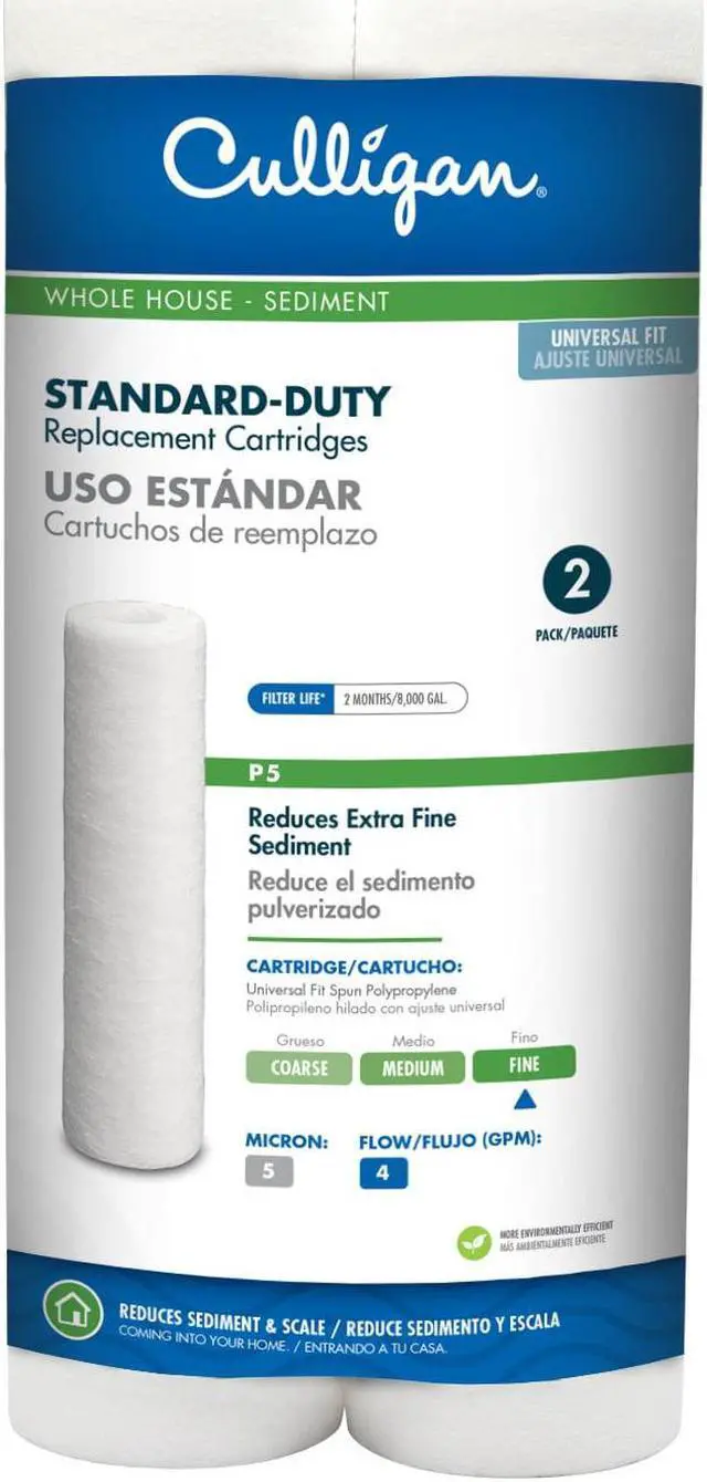 Alt view image 7 of 10 - Crtg Fltr Wtr 5U Polyp Culligan Sales Co Whole House Water Filters P5