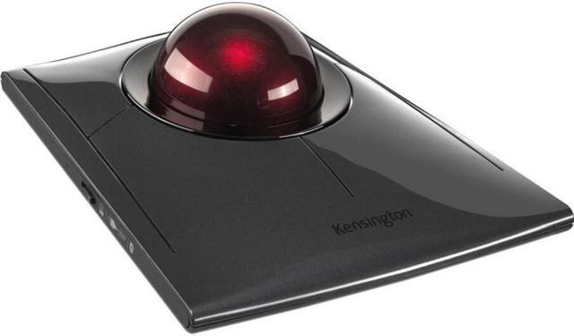 Alt view image 11 of 20 - Kensington SlimBlade Pro Trackball - Optical - Cable/Wireless - Bluetooth/Radio Frequency - 2.40 GHz - Rechargeable - USB Type C, USB Type A - Trackball - 8 Programmable Button(s) - Symmetrical