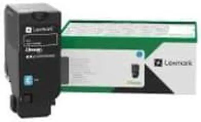 Alt view image 7 of 9 - Lexmark CX735 Return Program Toner Cartridge Cyan 81C1XC0
