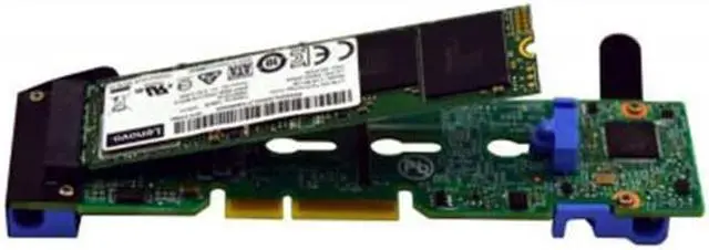 Alt view image 11 of 13 - Lenovo ThinkSystem M.2 SATA 2-Bay RAID Enablement Kit 4Y37A09739