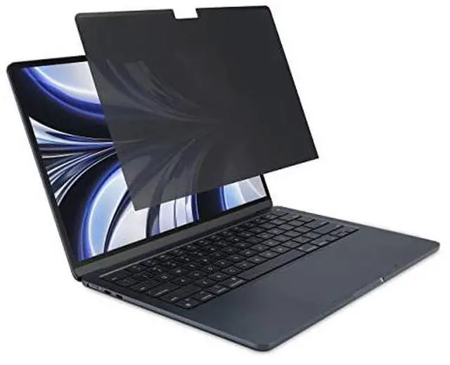 Alt view image 14 of 20 - Kensington MagPro Elite Magnetic Privacy Screen for Apple MacBook Air (M2, 2022) Black - For LCD MacBook Air - Glare Resistant, Fingerprint Resistant - Polyethylene Terephthalate (PET) - Anti-glare -