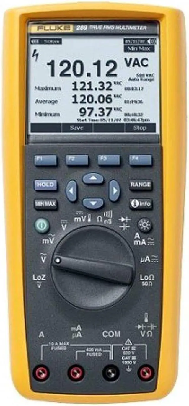 Alt view image 5 of 13 - Fluke 289 True-RMS Industrial Logging Multimeter FLUKE289