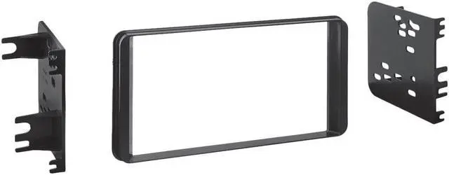 Alt view image 9 of 10 - Metra 95-8265HG 2-Din Dash Kit for Select Toyota CH-R 2018-Up