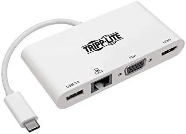 Alt view image 14 of 20 - USB 3.1 GEN 1 USB-C TO HDMI 4K ADAPTER WITH USB-A, USB-C PD CHARGING & GIGABIT E