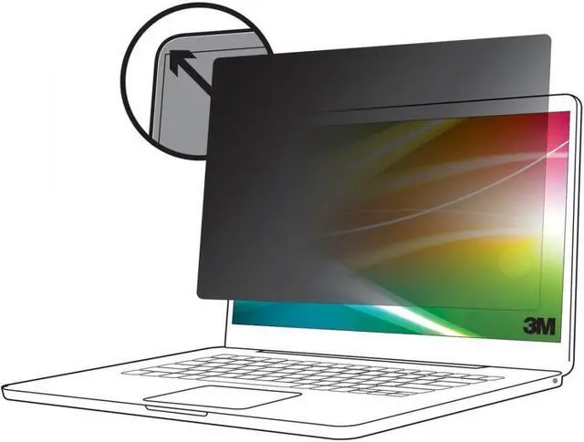 Alt view image 6 of 8 - 3M Bright Screen Privacy Filter for Microsoft® Surface® Laptop 3-5, 13.5in, 3:2, BPNMS002 - For 13.5"LCD 2 in 1 Notebook - 3:2 - Scratch Resistant, Fingerprint Resistan