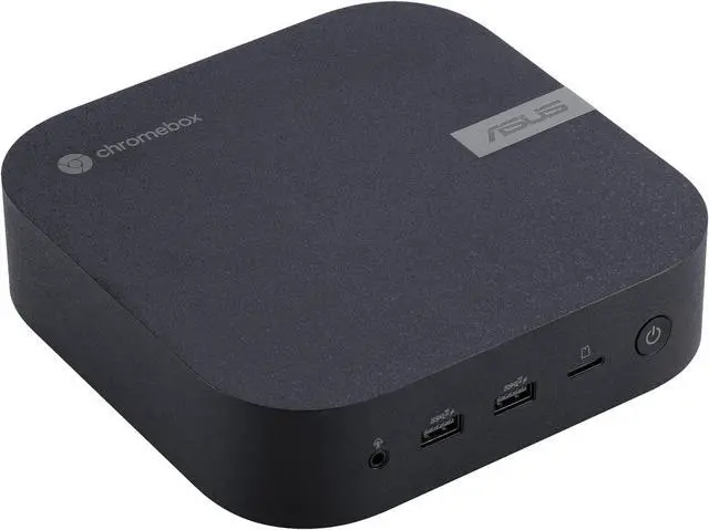 Alt view image 9 of 16 - ASUS Chromebox 5 S3053UNENT Mini PC 1 x Core i3 1220P / 1.5 GHz RAM 8GB SSD 128GB UHD Graphics eco black