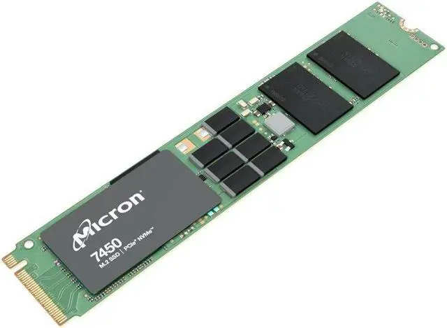 Alt view image 2 of 3 - Crucial 3.84 TB Micron 7450 PRO encrypted internal - M.2 22110 - PCIe 4.0 (NVMe) MTFDKBG3T8TFR-1BC15ABYYR