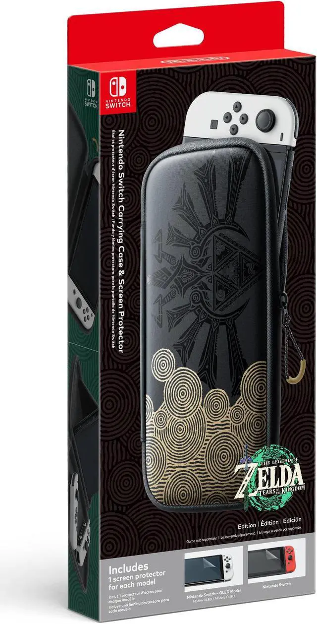 Alt view image 4 of 4 - Nintendo Switch Carrying Case - The Legend of Zelda Tears of the Kingdom Edition