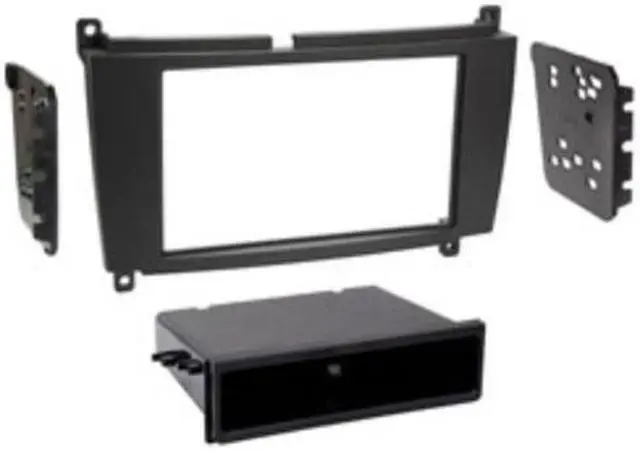 Alt view image 6 of 6 - Metra 99-8724B 1 or 2-DIN Dash Kit for Mercedes Benz CLK Class 2005-2006