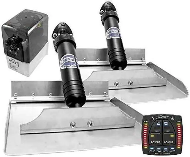 Alt view image 3 of 3 - Bennett 129ATP Hydraulic Trim Tab Complete Kit w/Auto Trim Pro