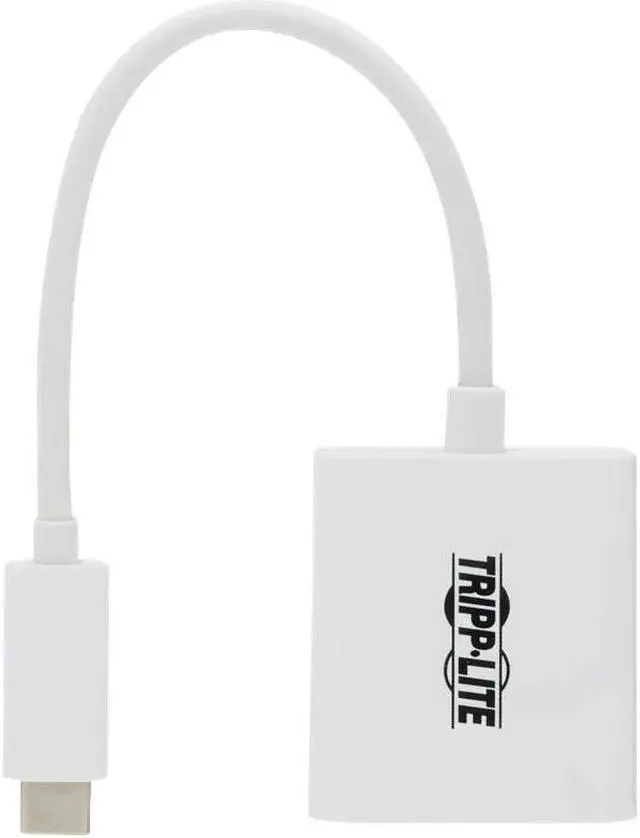 Alt view image 9 of 9 - USB C TO HDMI ADAPTER 8K60HZ HDR 4:4:4 HDCP 2.3 WHITE M/F 6IN