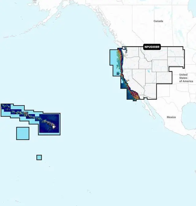 Alt view image 4 of 5 - Navionics Platinum+ NPUS008R - U.S. West