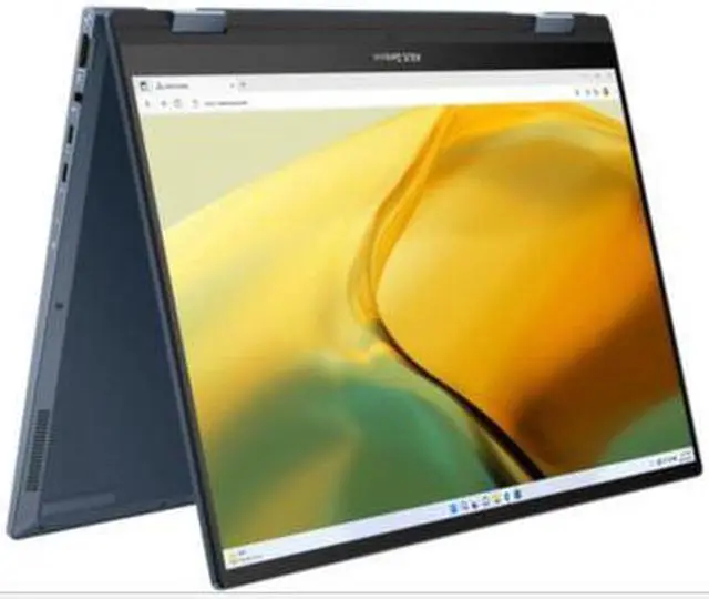 Alt view image 9 of 17 - Asus 14 inch Zenbook Flip 2-in-1 OLED Laptop - Intel Core i7-1360P - 16GB/1TB SSD - Ponder Blue