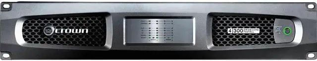 Alt view image 2 of 2 - Crown Audio DCi 4X300 DriveCore Install Analog 4-Ch 4x300W Power Amplifier
