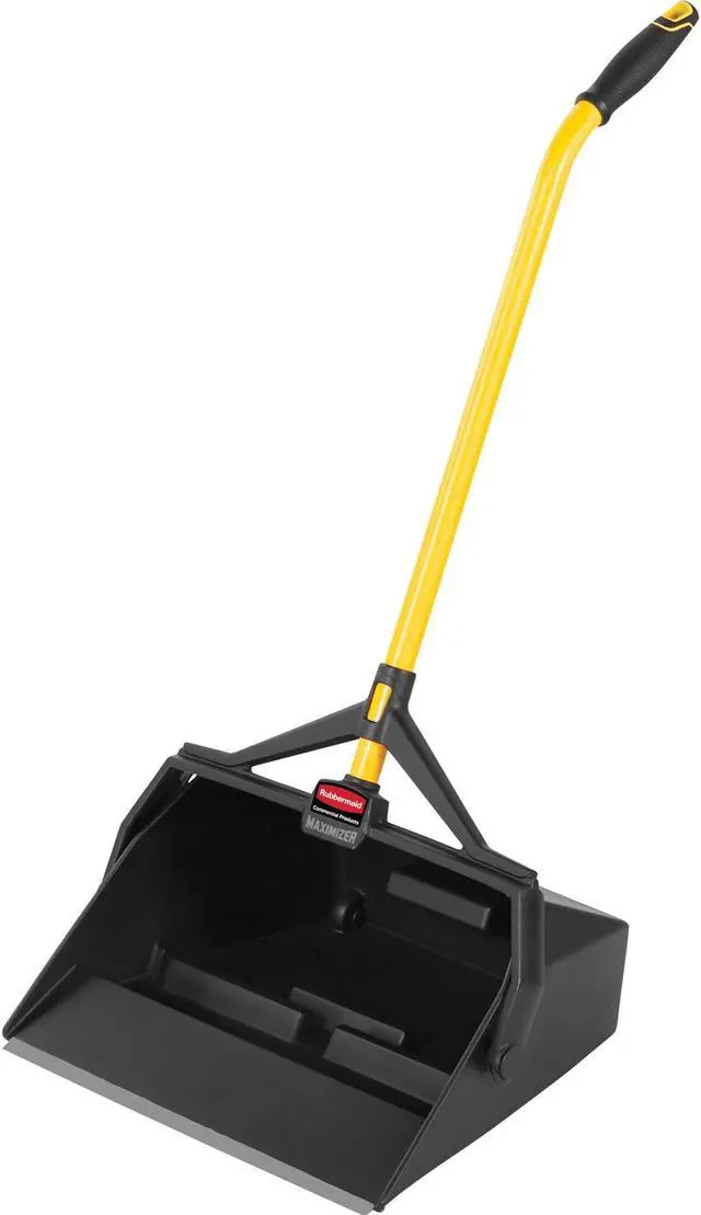 Alt view image 10 of 10 - Rubbermaid Commercial Debris Pan Wet/Dry 32 oz Cap 16-7/8"x12"x29" Black 2018806