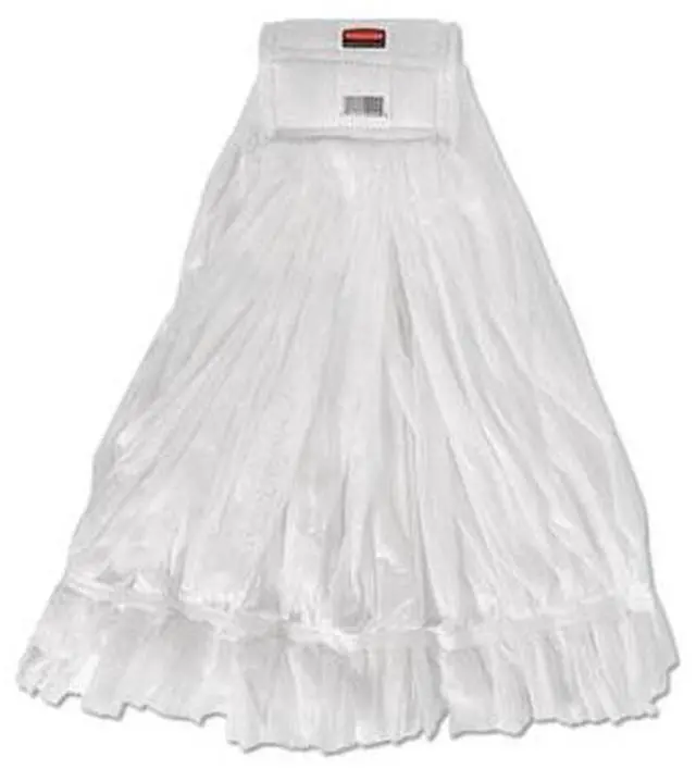 Alt view image 3 of 8 - Disposable Mop, Nonwoven Fiber, #24, 5" Headband, White 2025507