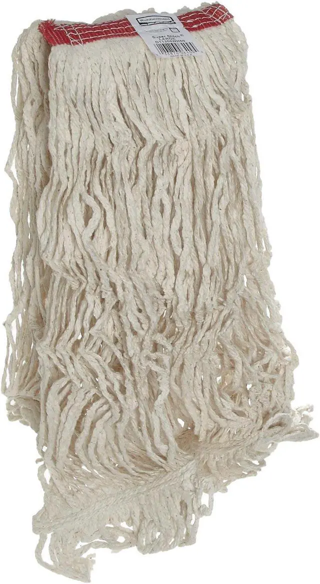 Alt view image 4 of 4 - RUBBERMAID FGD11306WH00 Super Stitch(R) 4-Ply Cotton Yarn Wet Mop, Looped, White