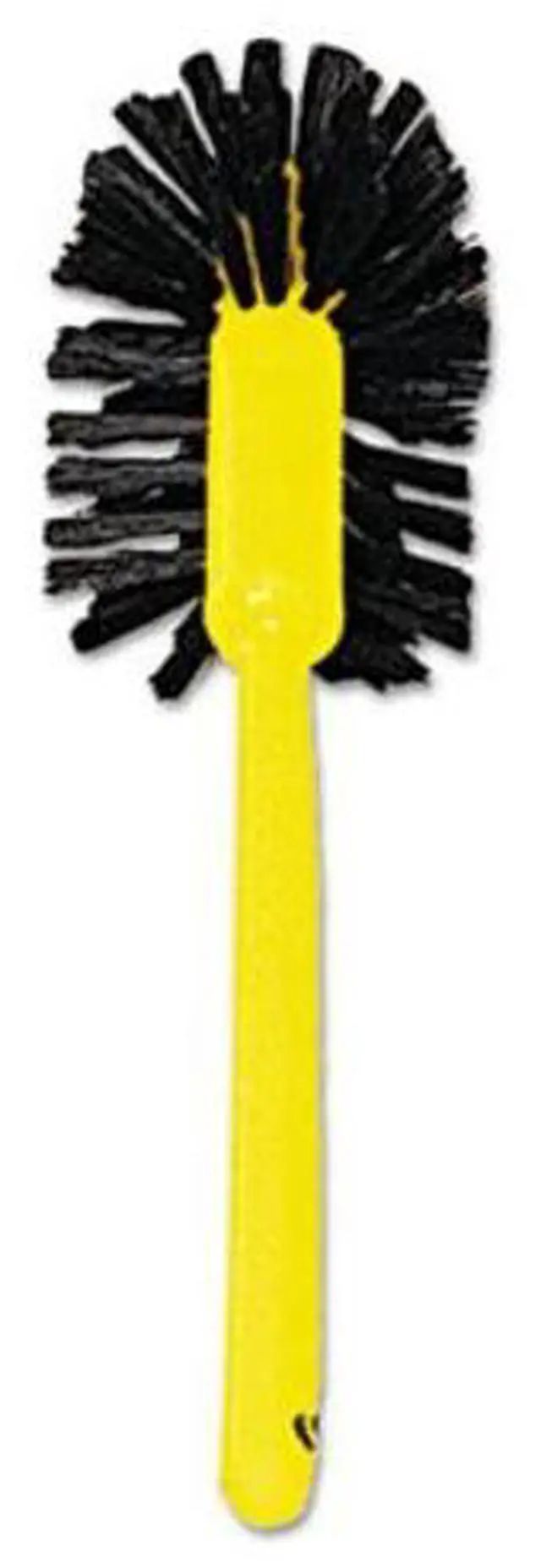 Alt view image 5 of 5 - Rubbermaid Commercial Commercial-Grade Toilet Bowl Brush, 17" Handle, Brown 6320