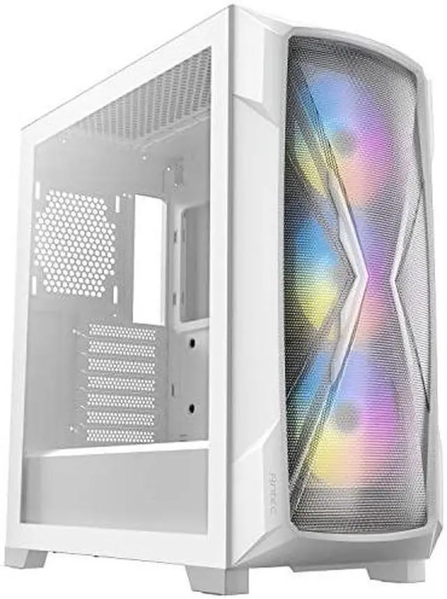 Alt view image 9 of 10 - Antec Dark League DP505 White, High-Airflow Mesh Front Panel, 3 x 120mm ARGB Fans, ARGB & PWM Hub, 8 x Rubber Grommets & 3 x Cable Ties, Type-C 3.2 Gen2, GPU Bracket, Mid-Tower E-ATX Gaming Case