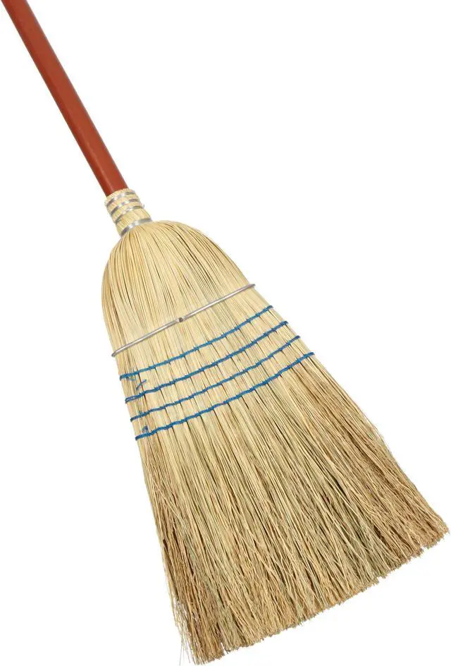 Alt view image 4 of 4 - RUBBERMAID FG638300BLUE RUBBERMAID Blue 12-1/2" 100% Corn Fiber Janitor Broom