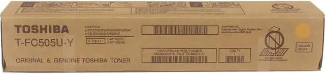 Alt view image 2 of 7 - Toshiba TFC505Y E-Studio 2505Ac Sd Yld Yellow Toner