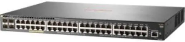 Alt view image 4 of 5 - HPE Aruba 2930F 48G PoE+ 4 x SFP Switch (JL262A)