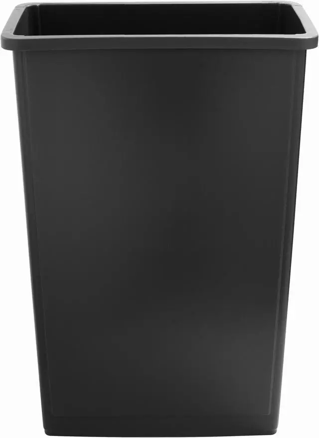 Alt view image 11 of 18 - Boardwalk Slim Waste Container, 23 Gal, Gray, Plastic 23GLSJGRA