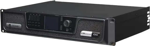Alt view image 3 of 10 - Crown Audio CDi 4X300 DriveCore Series 4-Ch 4x300W Power Amplifier, Analog Input