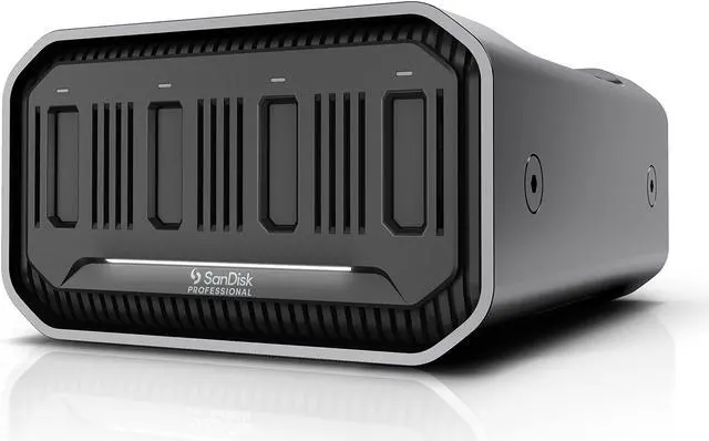 Alt view image 9 of 10 - SanDisk Professional PRO-BLADE STATION SSD Desktop Enclosure, Diskless