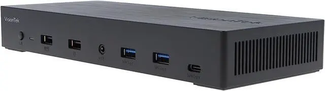 Alt view image 2 of 15 - VisionTek VT4950 KVM USB-C Docking Station with 100W PD 901520