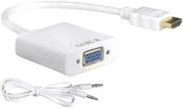 Alt view image 7 of 7 - 4Xem Hdmi To Vga Audio Adapter Cable