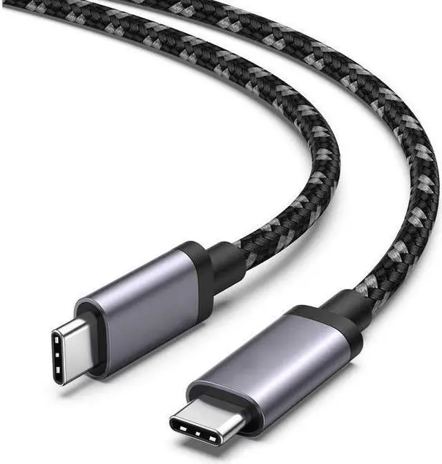 Alt view image 2 of 2 - 4XEM Nylon Braided USB-C to C 40 Gigabit 120CM/1.2M Cable 4XUSB40GBRD120CM