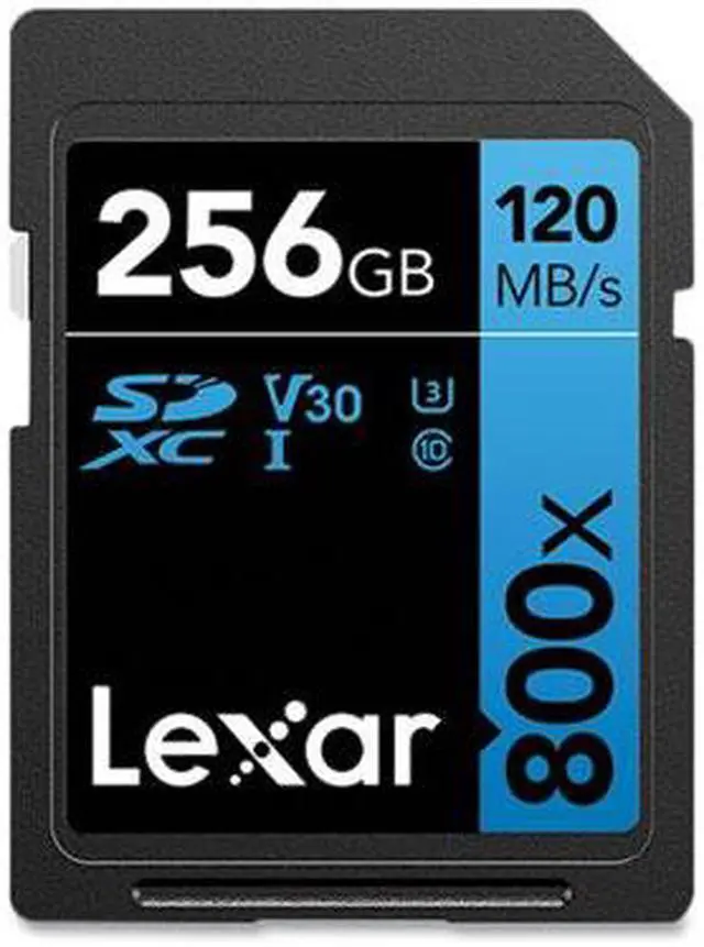 Alt view image 12 of 20 - Lexar BLUE Series 256GB High-Performance SDXC Flash Memory UHS-I U1 Class 10