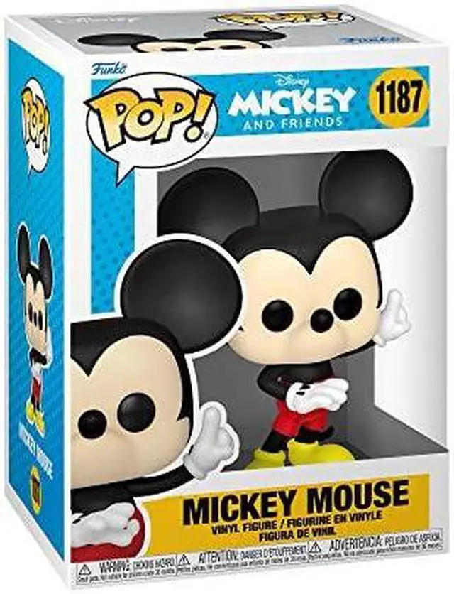 Alt view image 2 of 2 - Funko Disney Mickey And Friends POP Mickey Mouse Vinyl Figure