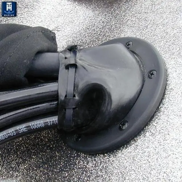 Alt view image 2 of 3 - T-H Marine Cable Boot - 2", Black