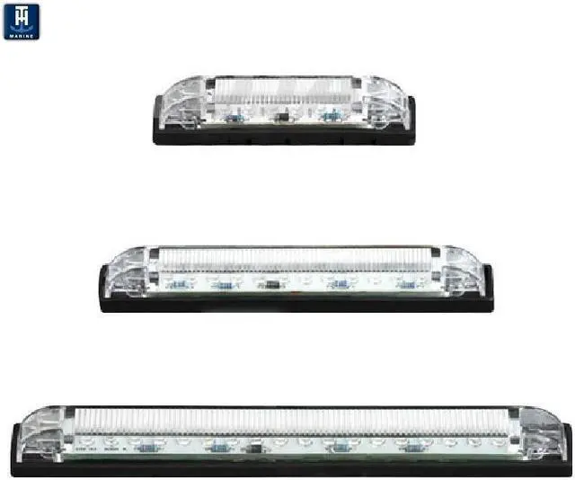 Alt view image 3 of 4 - T-H Marine LED-51800-DP LED Slim Line Utility Strip Lights, 4" - Clear