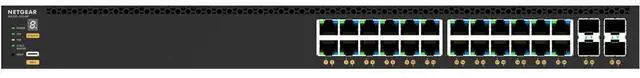 Alt view image 2 of 3 - Netgear AV Line M4350-24G4XF Ethernet Switch