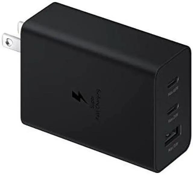 Alt view image 3 of 13 - Samsung 65W Trio Power Adapter, Black EP-T6530NBEGUS