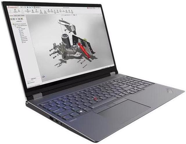 Main image of Lenovo ThinkPad P16 Gen 2 16.0" Intel Core i7-13700HX NVIDIA RTX A1000 16GB Memory 512GB SSD Windows 11 Pro 21FA0032US
