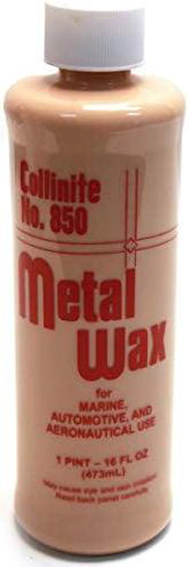 Alt view image 2 of 10 - Collinite 850 Metal Wax - Medium Cut Polish - 16Oz