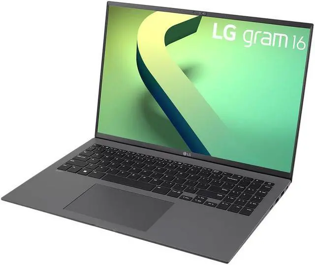 Alt view image 2 of 3 - LG 16" 16ZB90Q-V.APS5U1 - Intel Core i7 1260P / 2.1 GHz - Evo - Win 11 Pro - Iris Xe Graphics - 16 GB RAM - 512 GB SSD NVMe